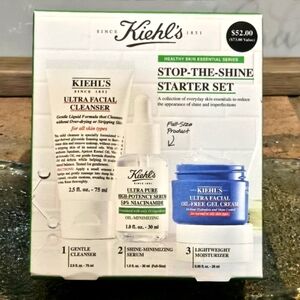 Kiehl's Stop The Shine Starter Kit NEW IN BOX